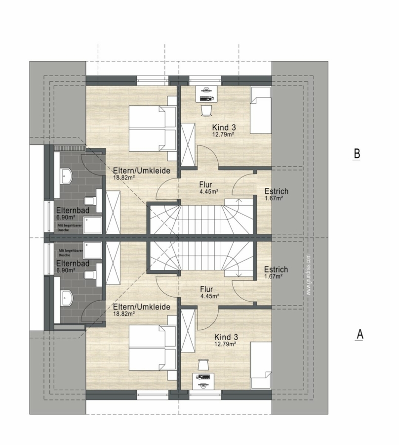 NEUBAU: DEFH A mit Keller, Carport und Garten - Bezirk Kreuzlingen TG - Dachgeschoss
