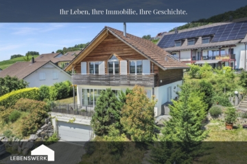 Helles Einfamilienhaus mit Alpenpanorama – Niederneunforn TG, 8525 Neunforn, Einfamilienhaus