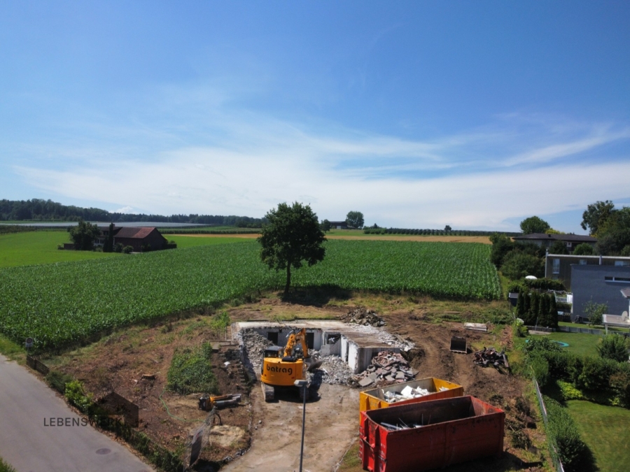 Baugrundstück in WA2 mit Projektbewilligung - Altnau TG - Parzellenansicht Nord