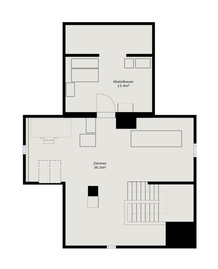 Moderne trifft klassischen Stil - Zweifamilienhaus für vielseitige Nutzung (Wohnen/Gewerbe) - Dachgeschoss