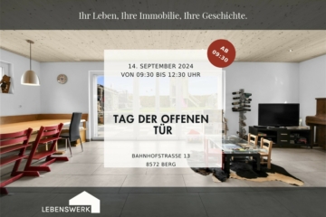 Das neue Zuhause für Ihre Familie , Arbeiten inklusive – Berg TG, 8572 Berg, Einfamilienhaus