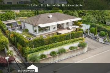 COMING SOON – Edler Bungalow mit fantastischer Gartenanlage und Weitsicht – Laufen-Uhwiesen ZH, 8248 Laufen-Uhwiesen, Einfamilienhaus
