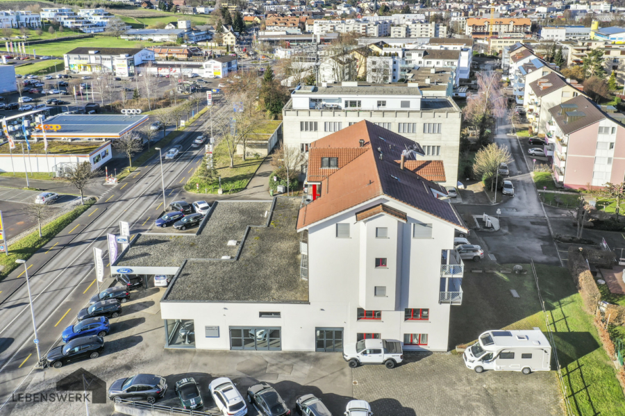 Wohnung zur Umnutzung in zentraler Lage - Kreuzlingen TG - Aussenansicht Ost